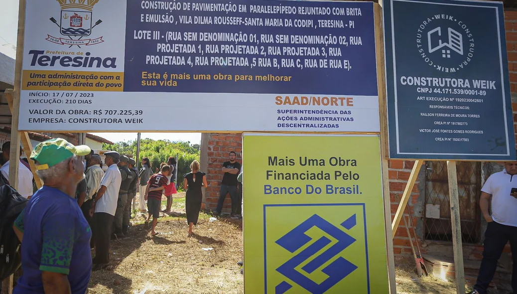 Obra está orçada em mais de R$ 4 milhões