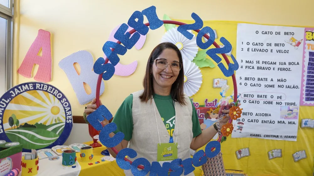 Oldenia Guerra, secretária municipal de Educação de Bom Jesus