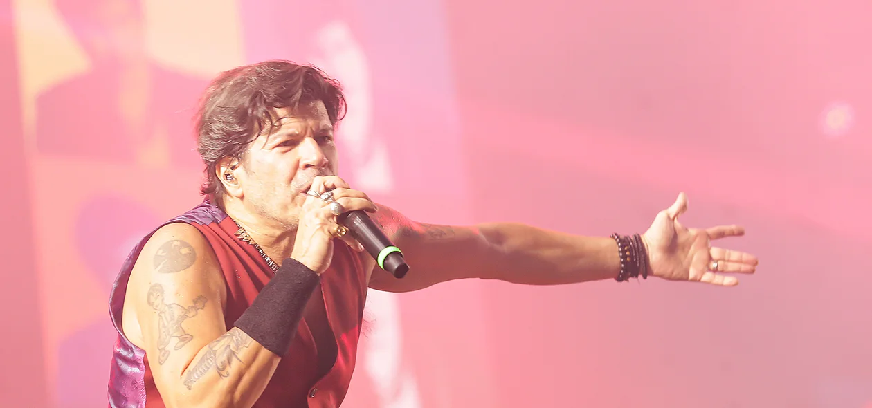 Paulo Ricardo animou o público com suas músicas