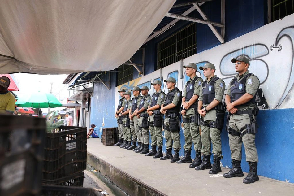 Policiamento ostensivo colaborou para o resultado