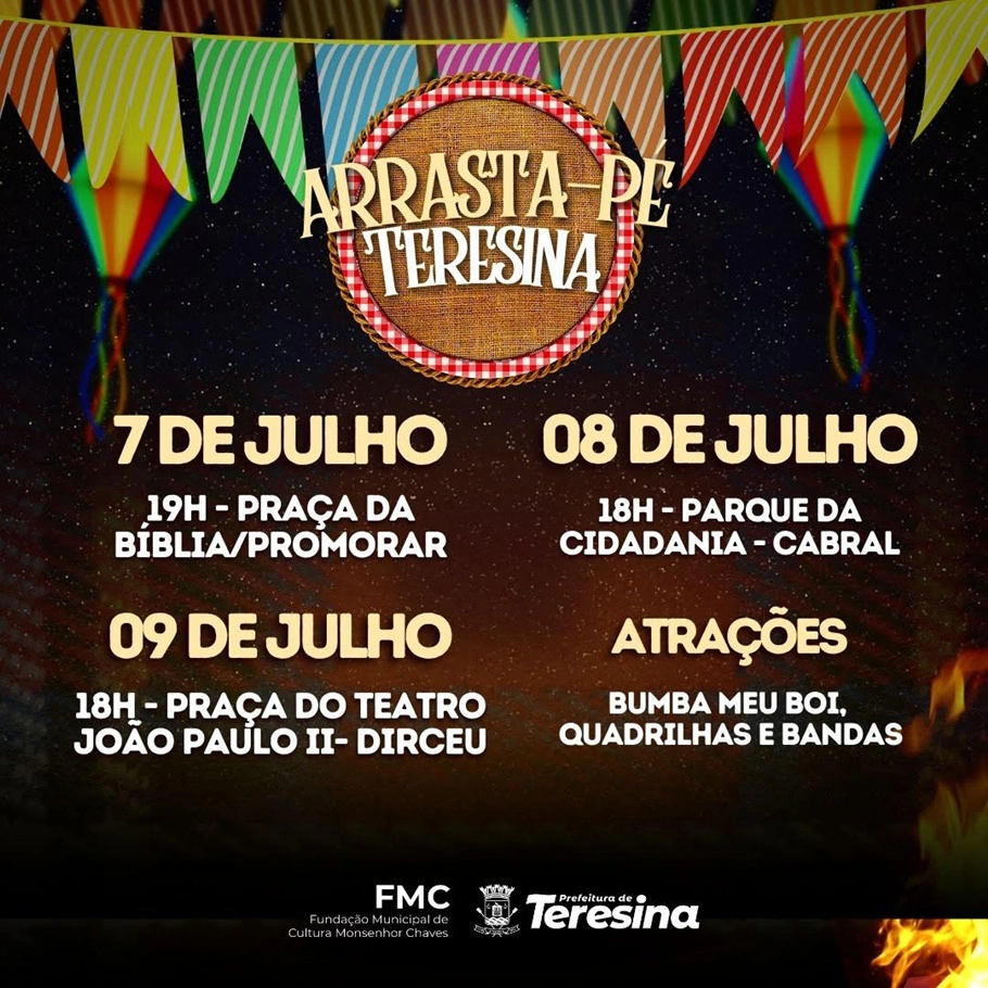 Prefeitura promove evento junino em diversos bairros da capital