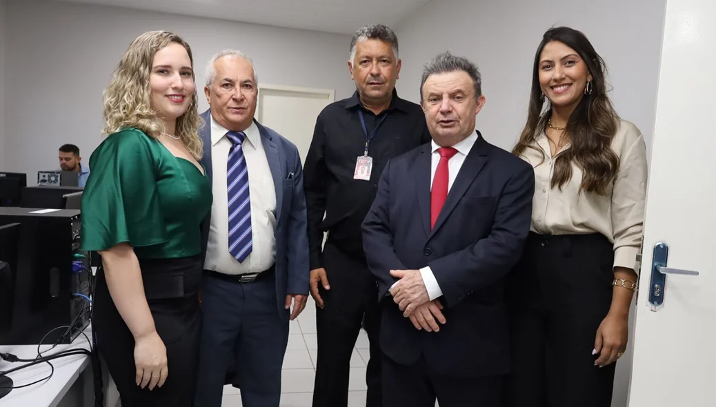 Presidente do TJ-PI e representantes da Sead