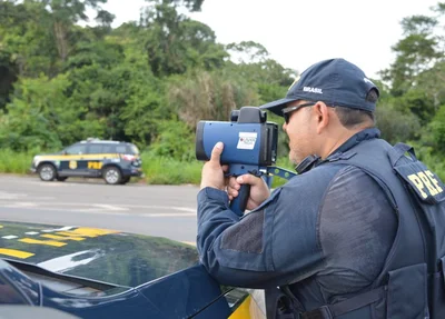 PRF com radar de velocidade portátil