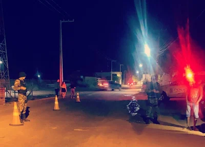 Prisão de foragido em Barra d'Alcântara