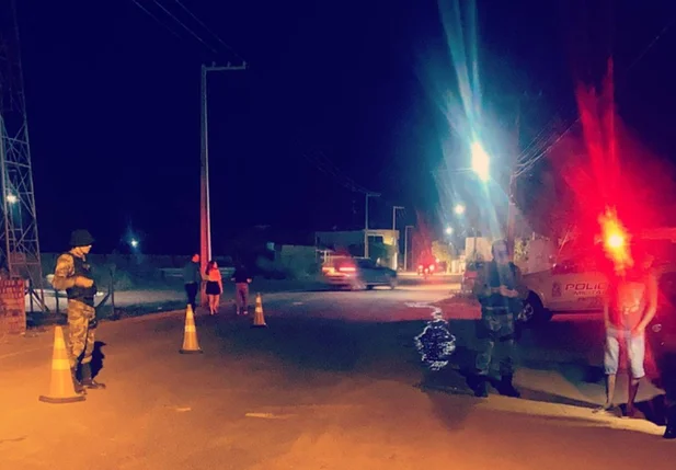 Prisão de foragido em Barra d'Alcântara