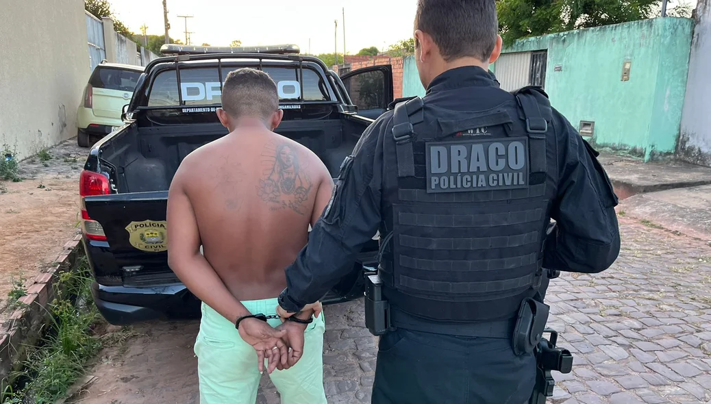 Prisão realizada pelo DRACO