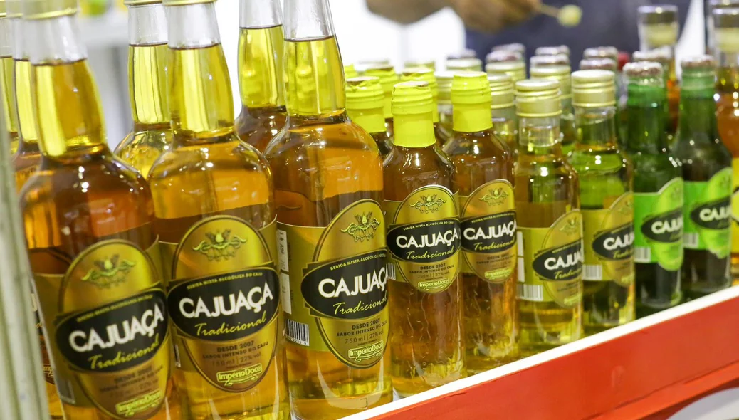 Produtos à venda no evento