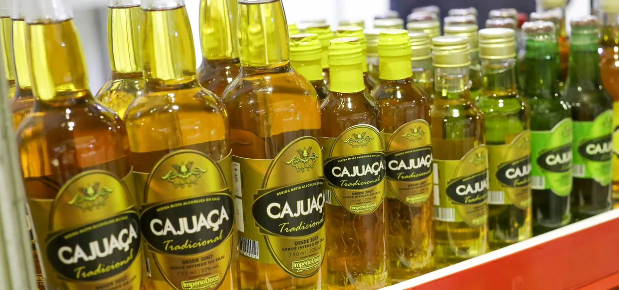 Produtos à venda no evento