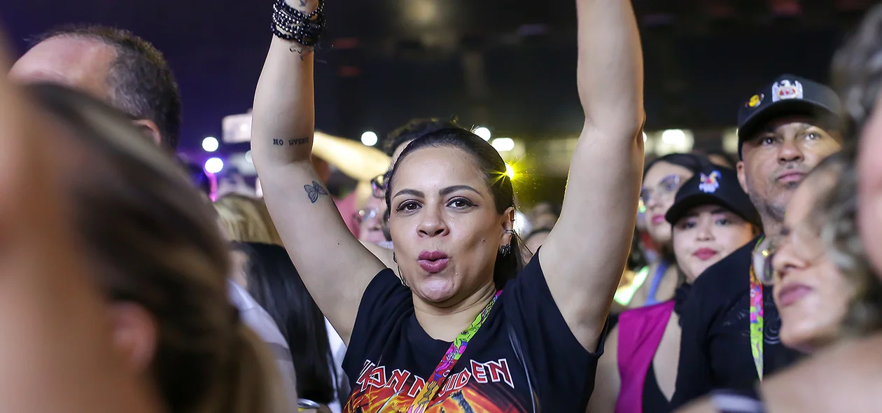 Público curtindo o Piauí Pop