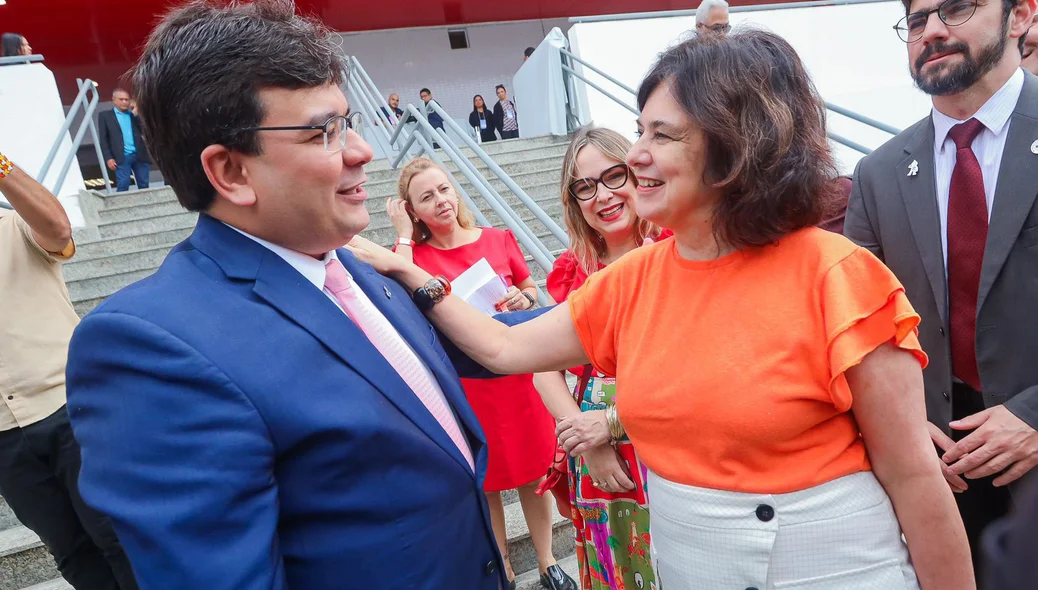Rafael Fonteles e Nísia Trindade