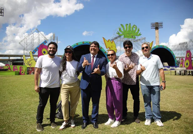 Rafael Fonteles visitou a estrutura do Piauí Pop