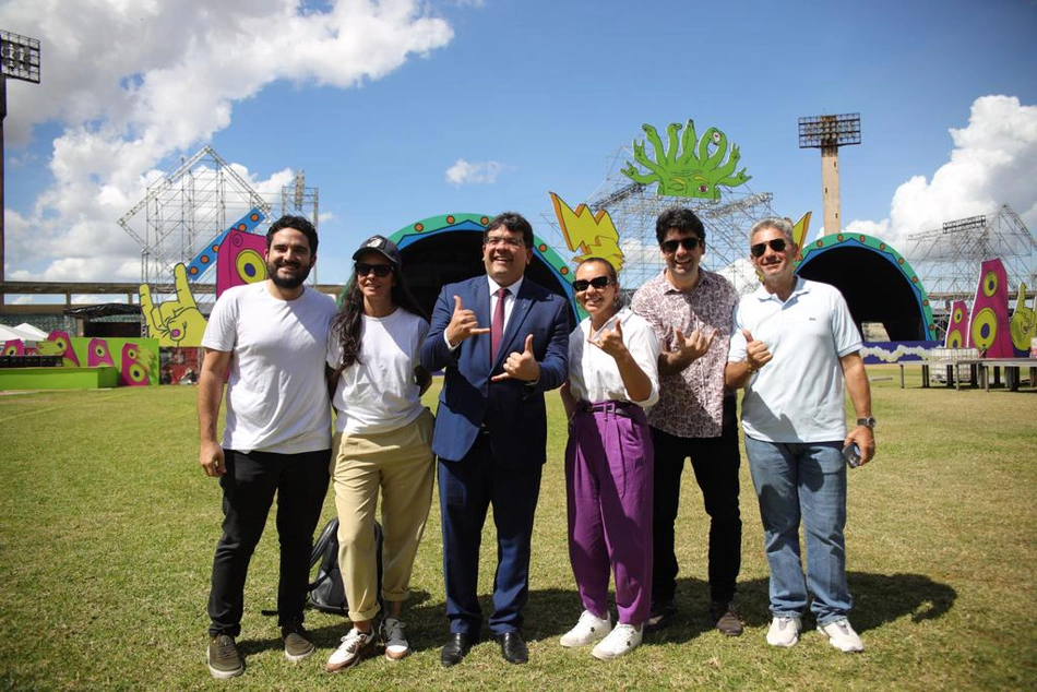 Rafael Fonteles visitou a estrutura do Piauí Pop