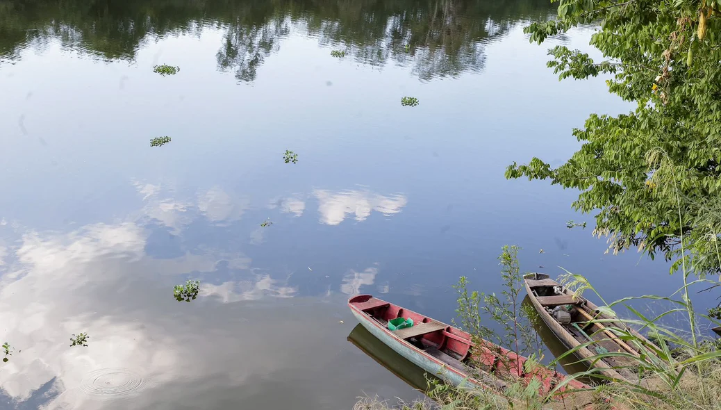 Rio Poti onde a vítima foi localizada