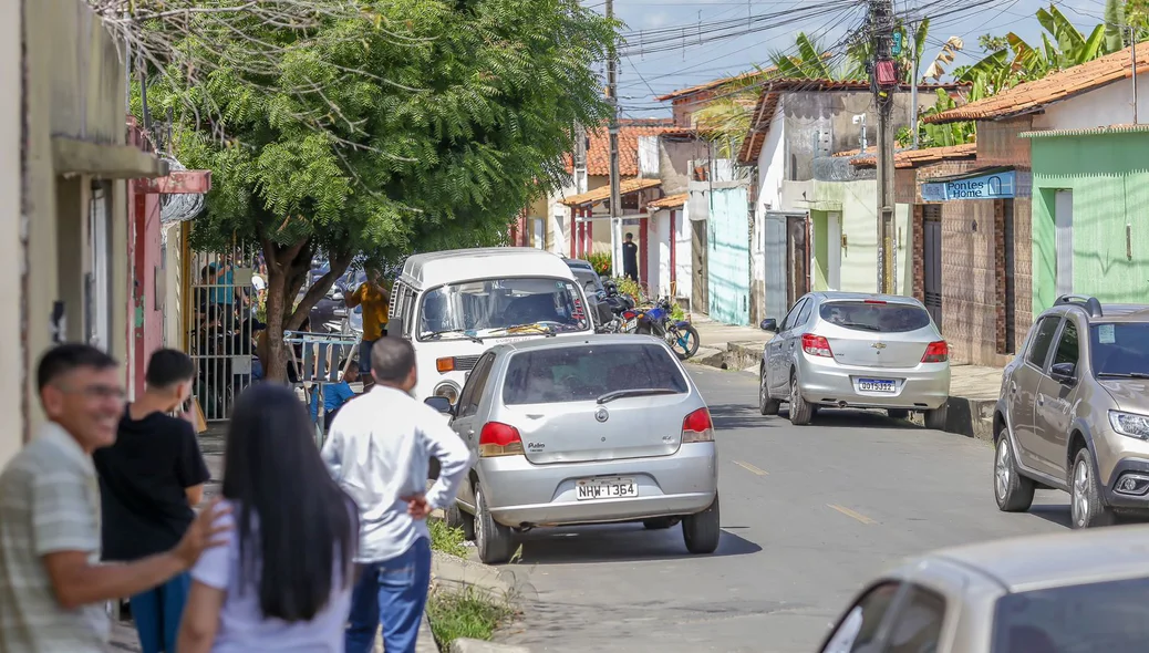 Rua do policial e da idosa