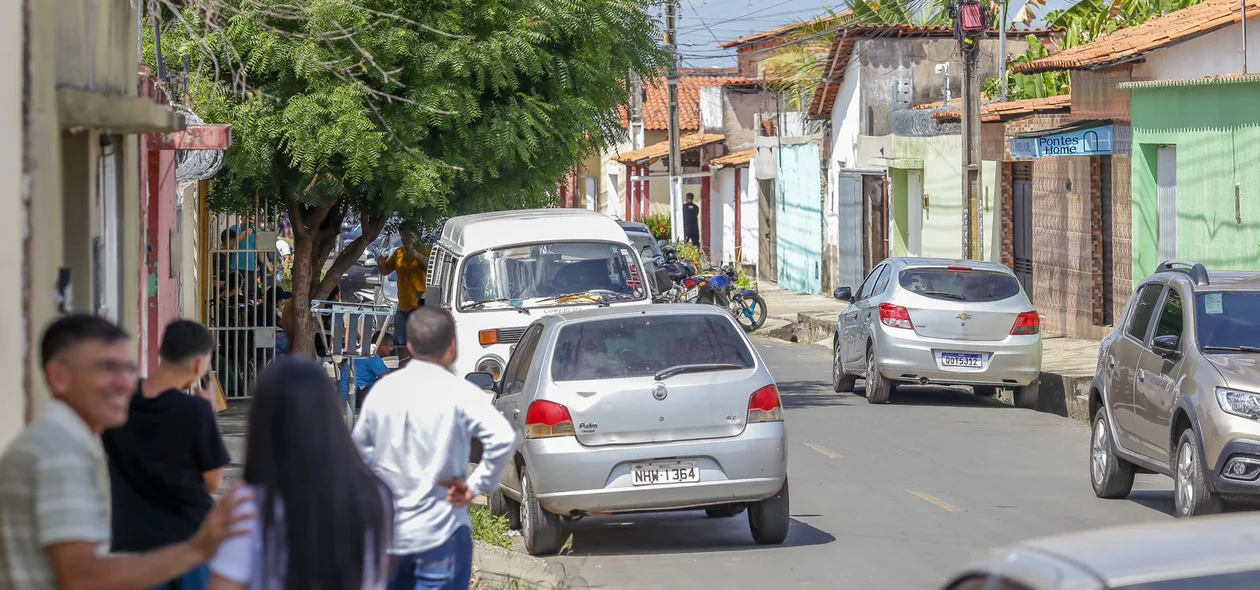 Rua do policial e da idosa