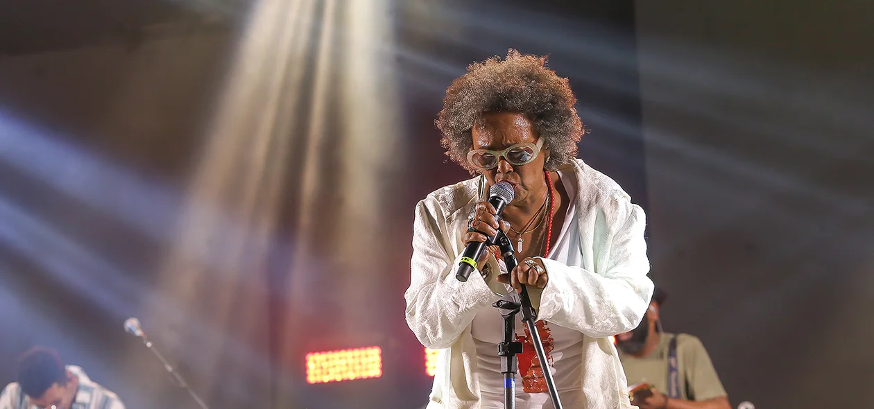 Sandra de Sá cantou vários sucessos no Piauí Pop
