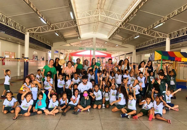 Secretaria de Esportes e Lazer realiza eventos de lazer em escolas municipais de Teresina