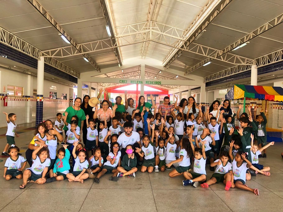 Secretaria de Esportes e Lazer realiza eventos de lazer em escolas municipais de Teresina