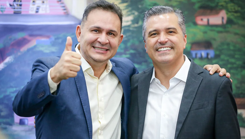 Secretário de Cultura Carlos Anchieta e Deputado Estadual Dr. Vinicius
