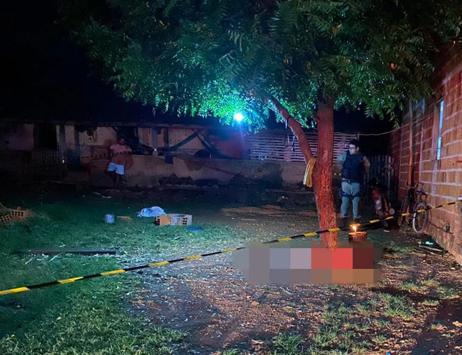 Sítio da zona rural de Caxingó onde aconteceu o homicídio