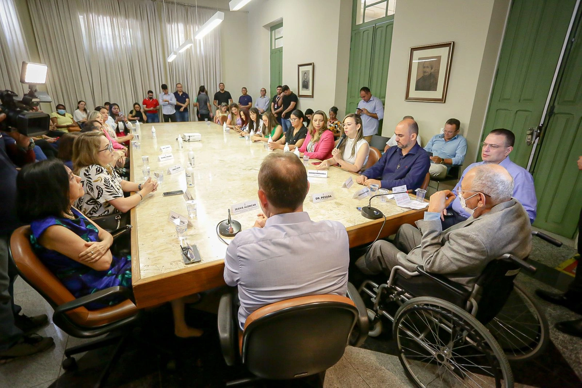 Solenidade da Assinatura da Ordem de Serviço das obras de reforma do "Lar de Santana"