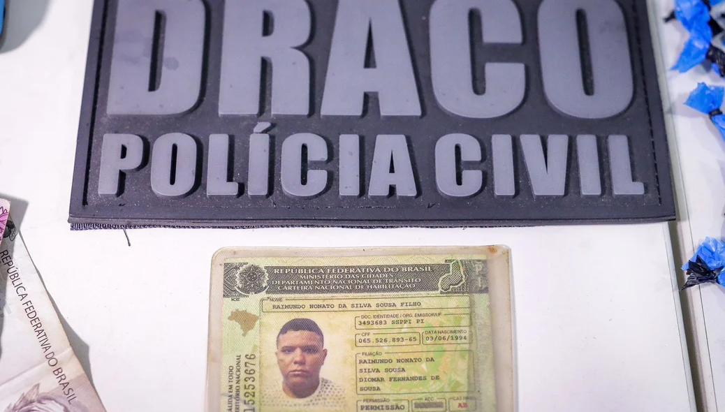 Um dos alvos presos pelo DRACO