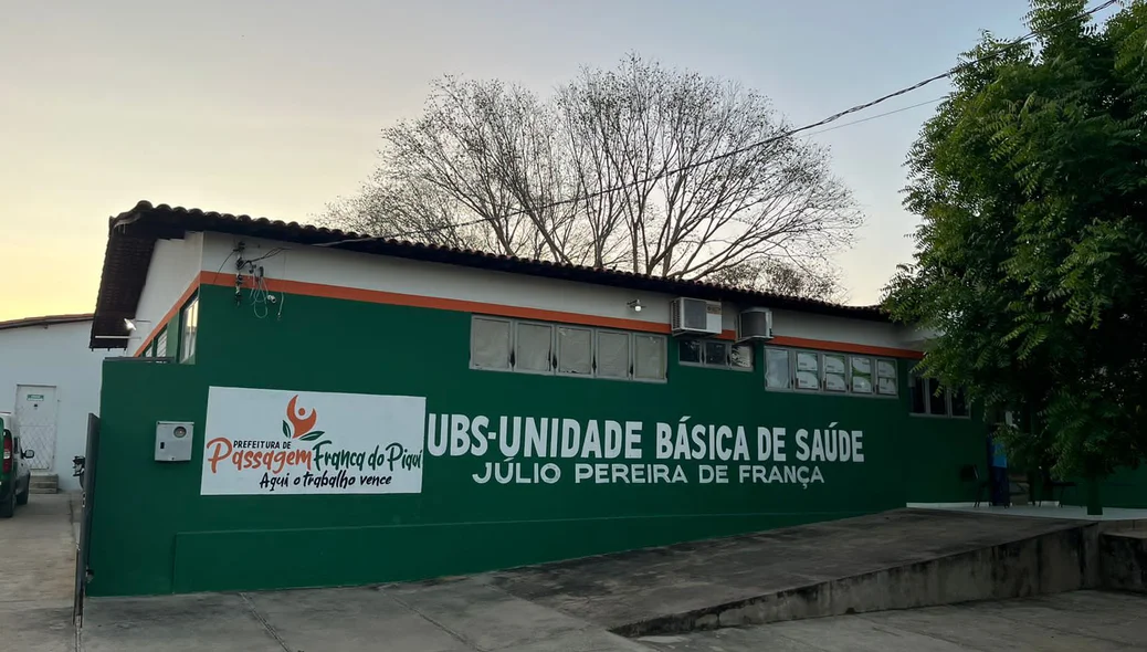 Unidade Básica de Saúde do município de Passagem Franca
