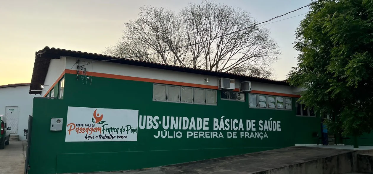 Unidade Básica de Saúde do município de Passagem Franca