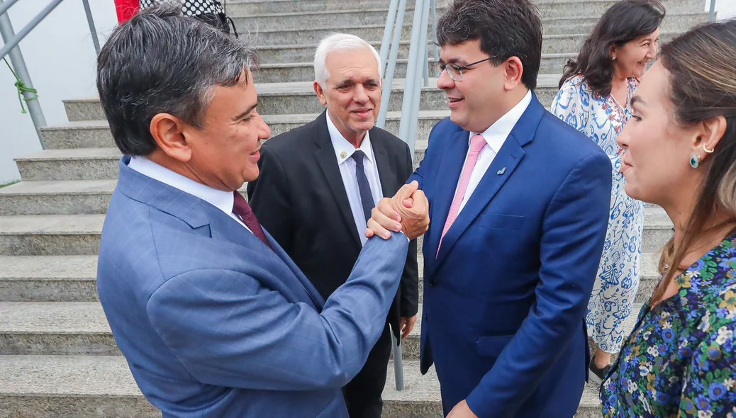 Wellington Dias e Rafael Fonteles