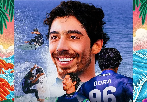 Yago Dora conquista título do mundial de surfe com direito a nota 10