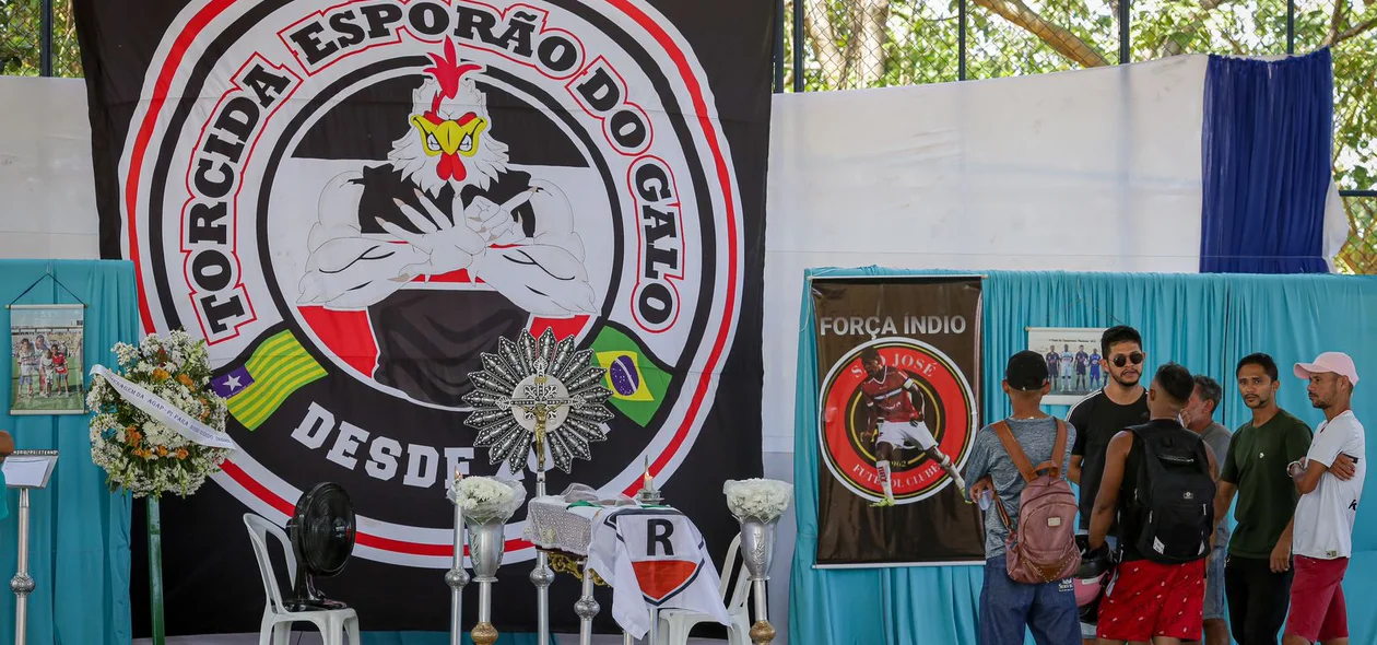 Zagueiro Índio é velado no Ginásio Risoleta Neves