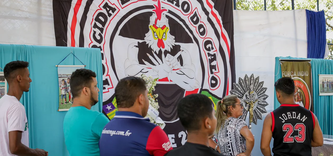 Zagueiro Índio é velado no Ginásio Risoleta Neves