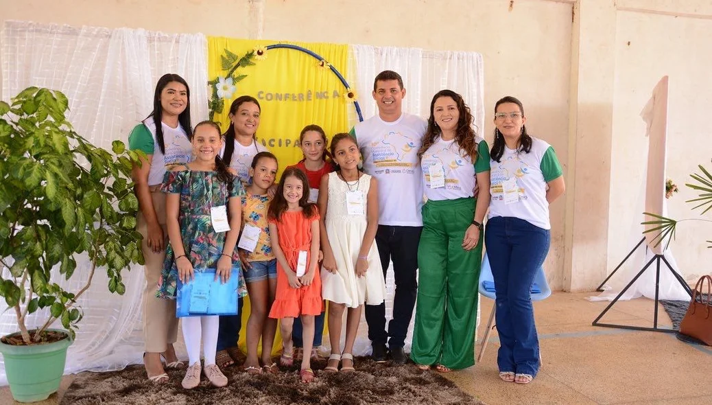 10º Conferência Municipal de Assistência Social com o tema "Reconstrução do SUAS: O SUAS que temos e o SUAS que queremos"