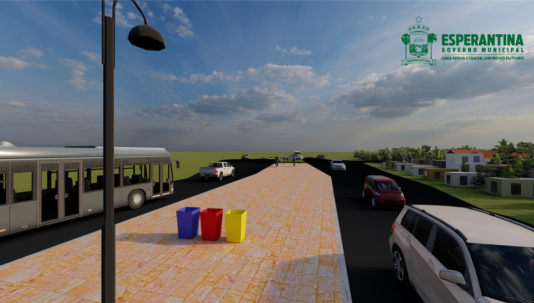 A obra trará benefícios para a população