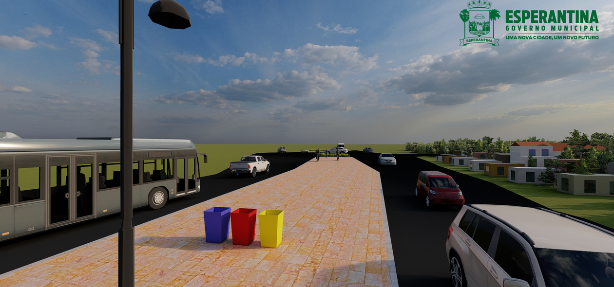 A obra trará benefícios para a população