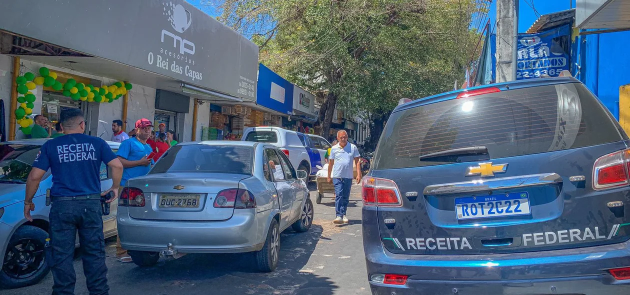 A operação ocorreu em diversas regiões de Teresina