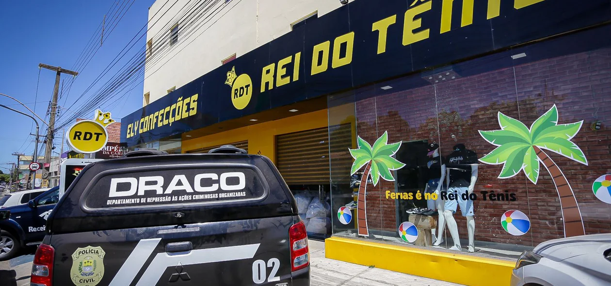 A operação teve auxílio do DRACO