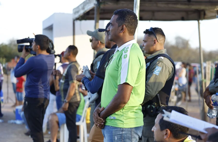 A Polícia garantiu a segurança da partida