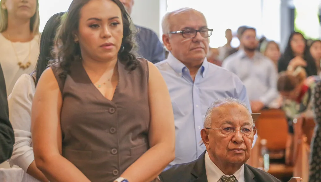 A primeira-dama de Teresina também esteve presente na celebração