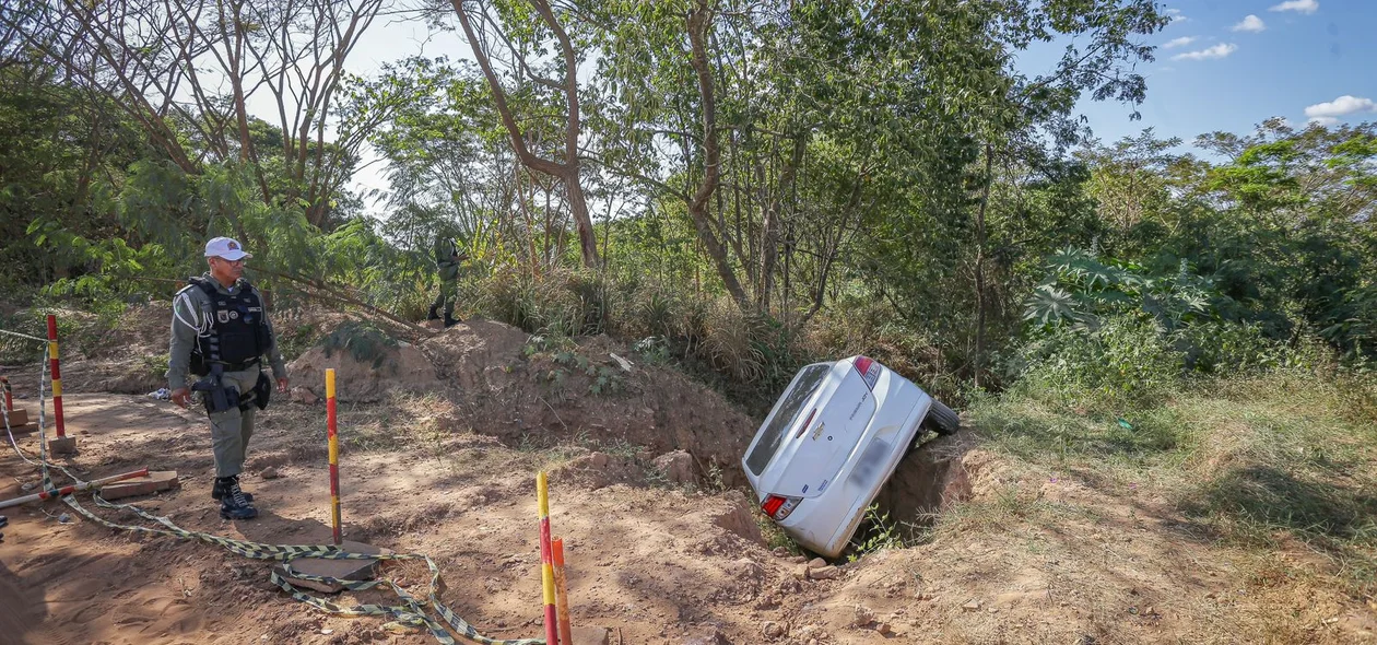 A vítima foi levada ao HUT