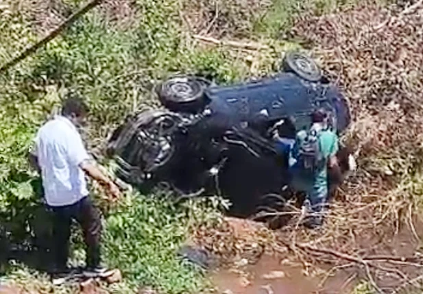 Acidente de vítima pós fugir de assalto na zona sudeste de Teresina