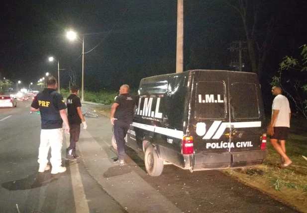 Acidente na BR 343 em Teresina deixou idoso morto