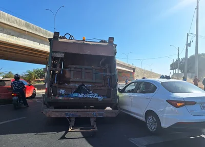 Acidente no Viaduto do Mercado do Peixe