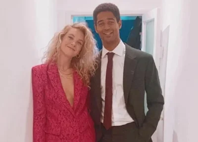 Alfred Enoch e Mona Godfrey