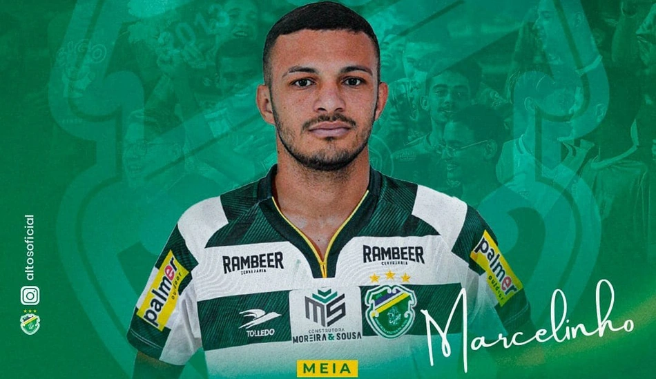 Altos anuncia o meio-campo Marcelinho para o restante da Série C