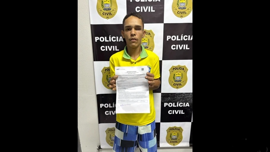 Alvo de mandado de recaptura pela Polícia Civil