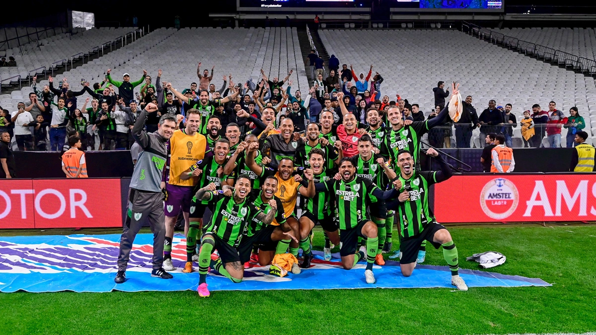 América-MG se classifica às quartas da Sul-Americana