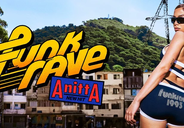 Anitta em imagem de divulgação do vídeo da música "Funk Rave", que foi indicada para o VMA, na categoria melhor videoclipe latina