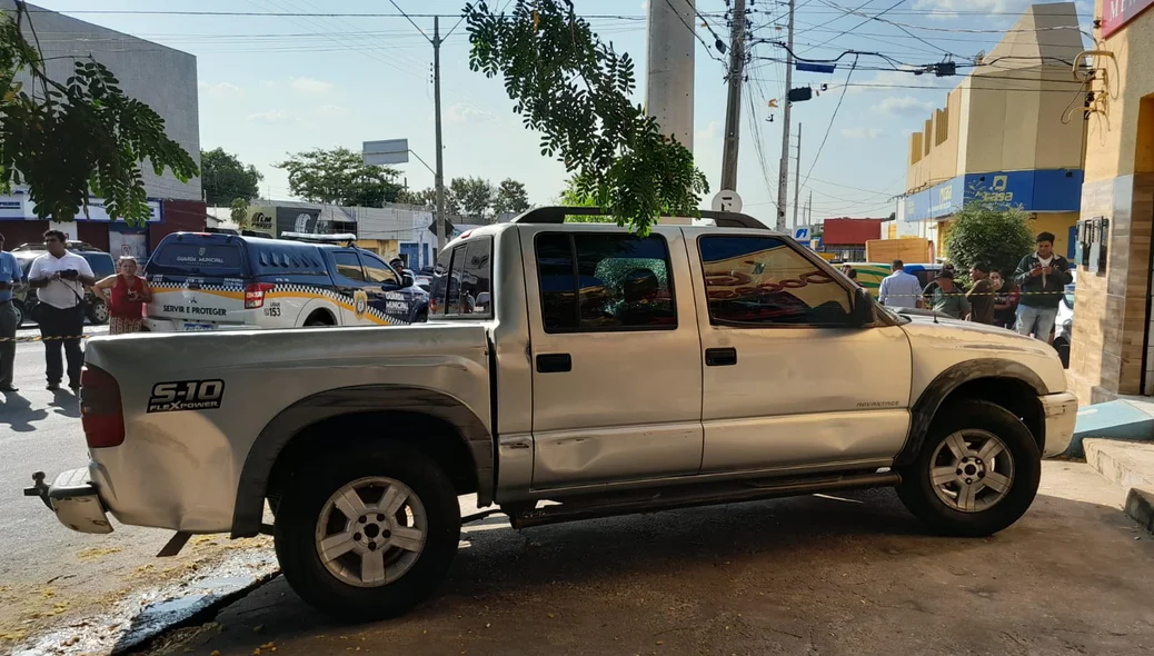 Área foi isolada pela Polícia Militar do Piauí