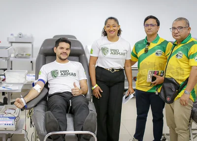 Assosiação ProArmas realiza Dia D de doações de sangue no Hemopi em Teresina